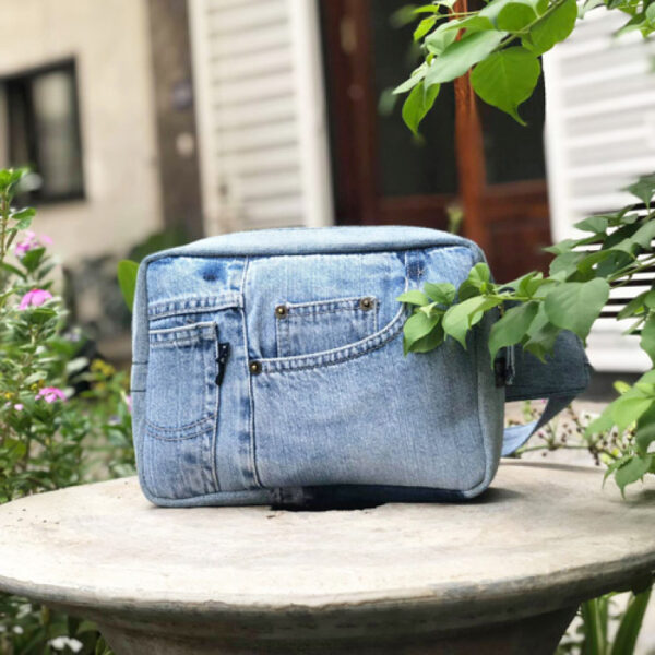TÚI ĐEO CHÉO VẢI JEAN